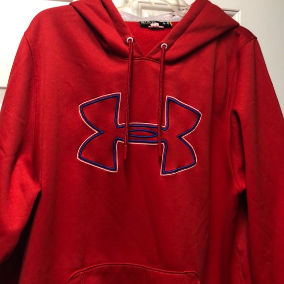 red under armour hoodie